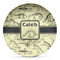 Dinosaur Skeletons Microwave Safe Plastic Plate - Composite Polymer (Personalized)