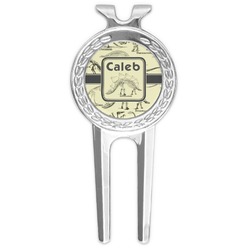 Dinosaur Skeletons Golf Divot Tool & Ball Marker (Personalized)