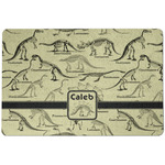 Dinosaur Skeletons Dog Food Mat w/ Name or Text
