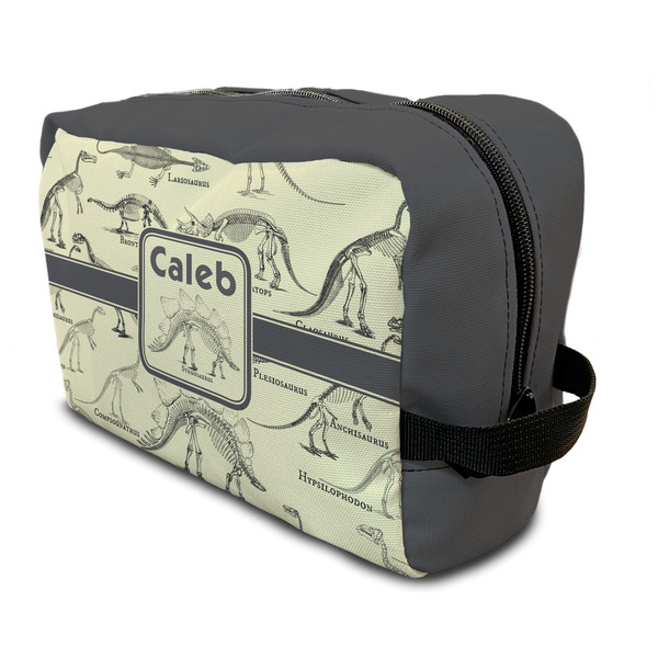 Custom Dinosaur Skeletons Toiletry Bag / Dopp Kit (Personalized)