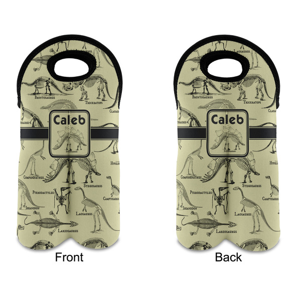 Dinosaur Skeletons Double Wine Tote - APPROVAL (new)