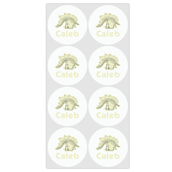 Dinosaur Skeletons Drink Topper - Medium - Set of 12