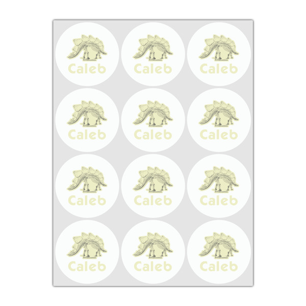 Dinosaur Skeletons Drink Topper - Small - Set of 12