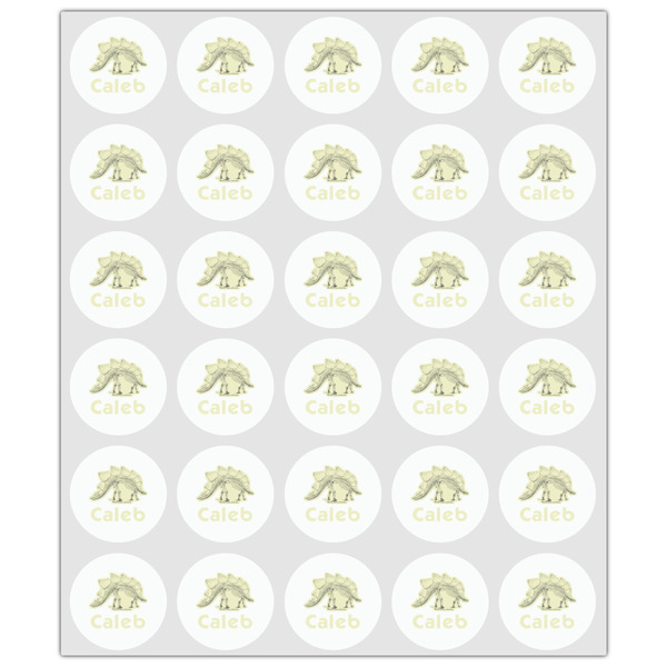 Dinosaur Skeletons Drink Topper - XSmall - Set of 30