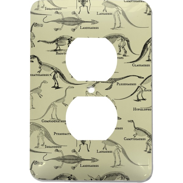 Custom Dinosaur Skeletons Electric Outlet Plate