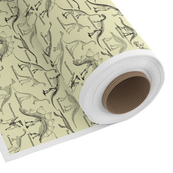 Custom Dinosaur Skeletons Fabric by the Yard