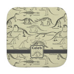 Dinosaur Skeletons Face Towel (Personalized)