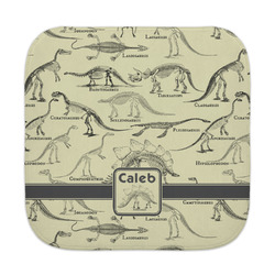 Dinosaur Skeletons Face Towel (Personalized)
