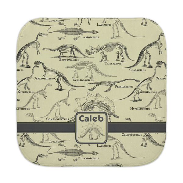 Custom Dinosaur Skeletons Face Towel (Personalized)