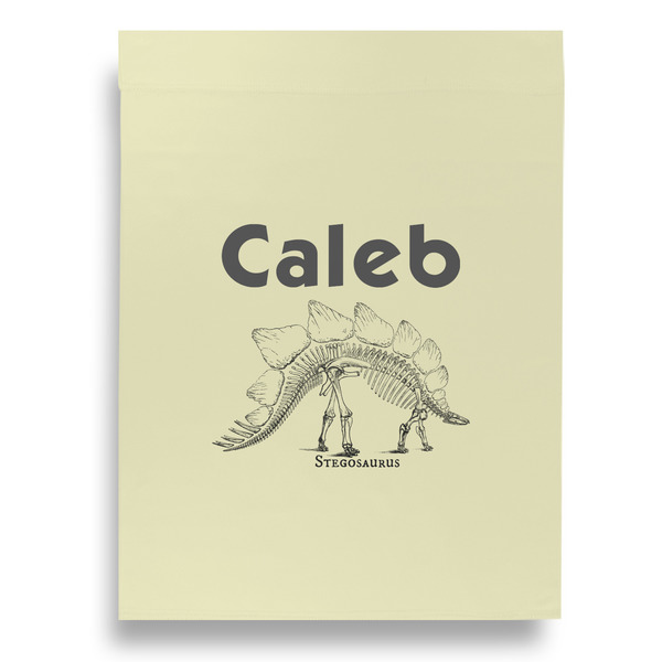 Dinosaur Skeletons Garden Flags - Large - Double Sided - BACK