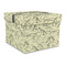 Dinosaur Skeletons Gift Boxes with Lid - Canvas Wrapped - Large - Front/Main