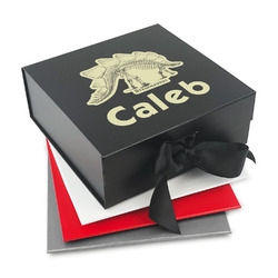 Dinosaur Skeletons Gift Box with Magnetic Lid (Personalized)