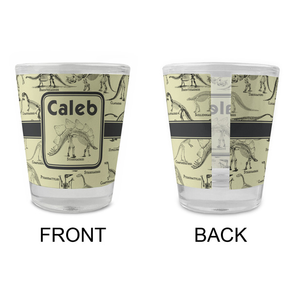 Dinosaur Skeletons Glass Shot Glass - Standard - APPROVAL