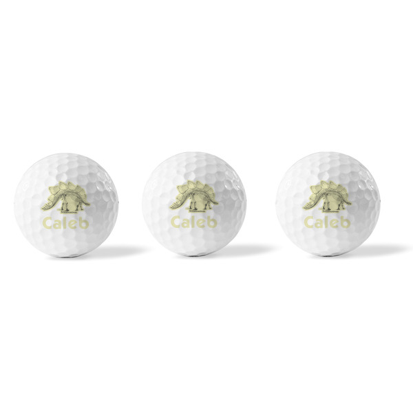 Dinosaur Skeletons Golf Balls - Generic - Set of 3 - APPROVAL