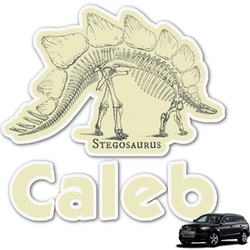 Dinosaur Skeletons Graphic Car Decal (Personalized)
