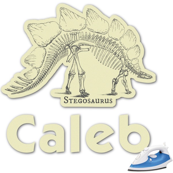 Custom Dinosaur Skeletons Graphic Iron On Transfer (Personalized)