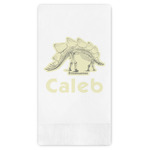 Dinosaur Skeletons Guest Towels - Full Color (Personalized)