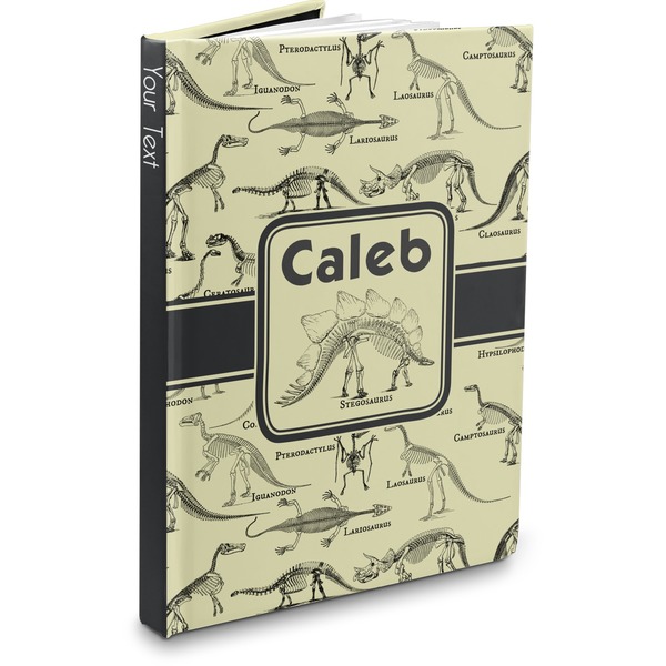 Custom Dinosaur Skeletons Hardbound Journal (Personalized)