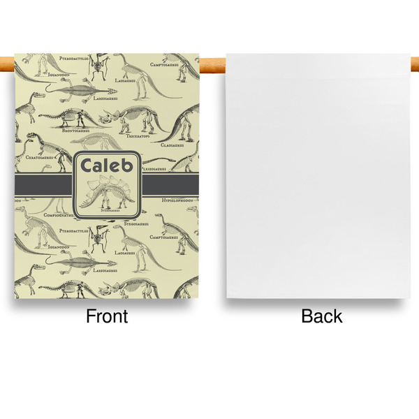 Dinosaur Skeletons House Flags - Single Sided - APPROVAL