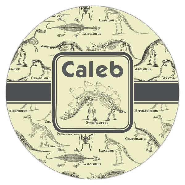 Dinosaur Skeletons Icing Circle - Small - Single