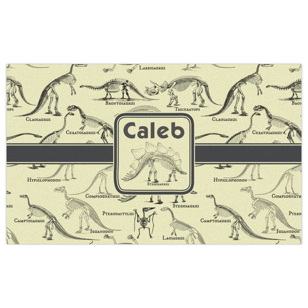 Dinosaur Skeletons Indoor / Outdoor Rug - 3'x5' - Front Flat