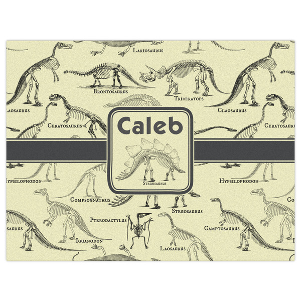 Dinosaur Skeletons Indoor / Outdoor Rug - 6'x8' - Front Flat