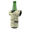 Dinosaur Skeletons Jersey Bottle Cooler - ANGLE (on bottle)