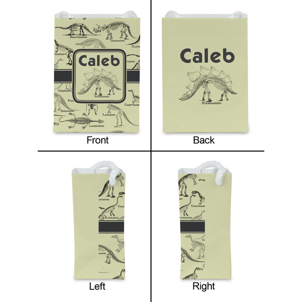 Dinosaur Skeletons Jewelry Gift Bag - Gloss - Approval