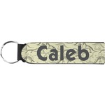 Dinosaur Skeletons Neoprene Keychain Fob (Personalized)