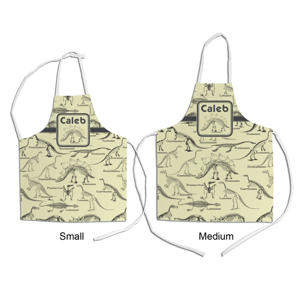 Dinosaur Skeletons Kid's Aprons - Comparison