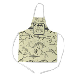 Dinosaur Skeletons Kid's Apron - Medium (Personalized)