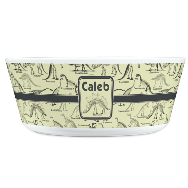 Dinosaur Skeletons Kids Bowls - FRONT