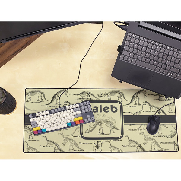 Dinosaur Skeletons Large Gaming Mats - LIFESTYLE