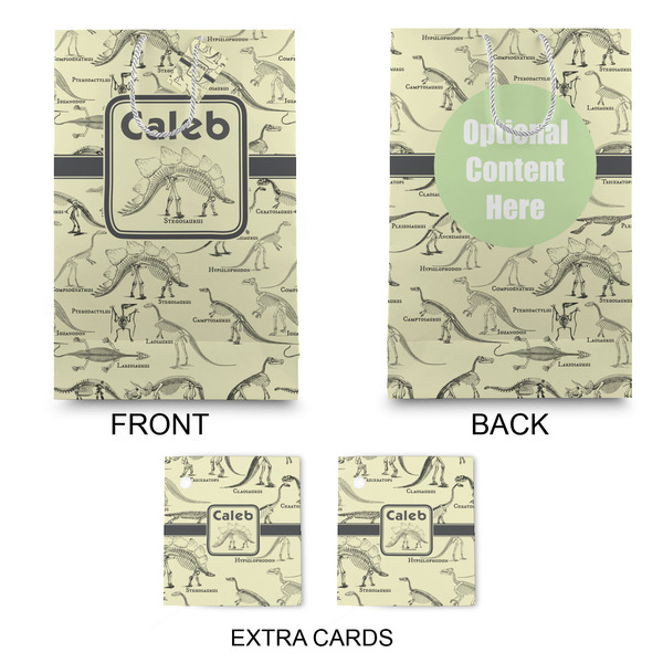 Dinosaur Skeletons Large Gift Bag - Approval