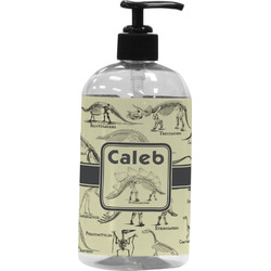 Dinosaur Skeletons Plastic Soap / Lotion Dispenser (Personalized)