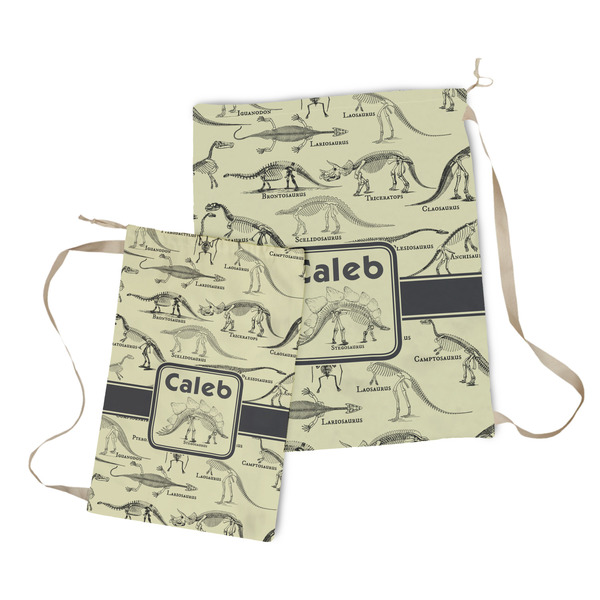 Dinosaur Skeletons Laundry Bag - Both Bags