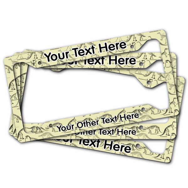 Dinosaur Skeletons License Plate Frames - (PARENT MAIN)