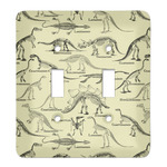 Dinosaur Skeletons Light Switch Cover (2 Toggle Plate)