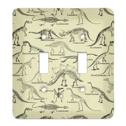 Dinosaur Skeletons Light Switch Cover (2 Toggle Plate)