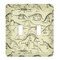 Dinosaur Skeletons Light Switch Cover (2 Toggle Plate)