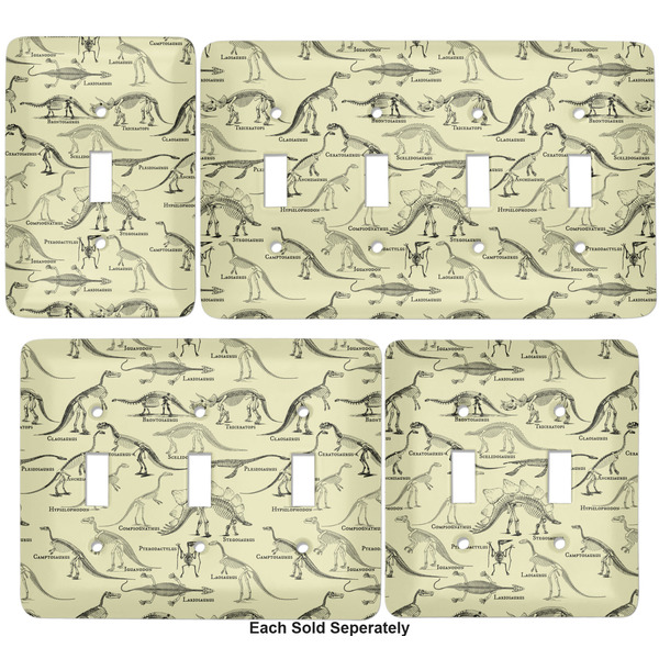 Dinosaur Skeletons Light Switch Covers all sizes