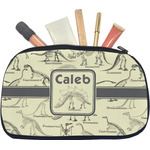 Dinosaur Skeletons Makeup / Cosmetic Bag - Medium (Personalized)
