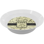 Dinosaur Skeletons Melamine Bowl (Personalized)