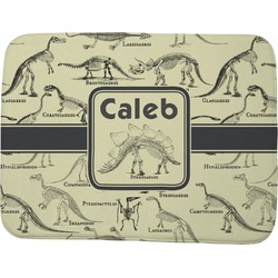 Dinosaur Skeletons Memory Foam Bath Mat - 48"x36" (Personalized)
