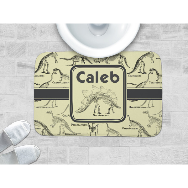 Dinosaur Skeletons Memory Foam Bath Mat - LIFESTYLE 34x21