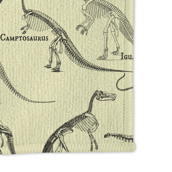 Dinosaur Skeletons Microfiber Dish Rag - DETAIL