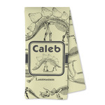 Dinosaur Skeletons Kitchen Towel - Microfiber (Personalized)