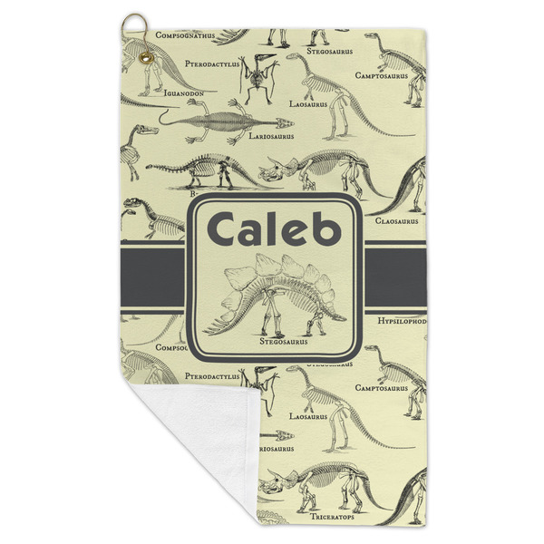 Dinosaur Skeletons Microfiber Golf Towels - FOLD