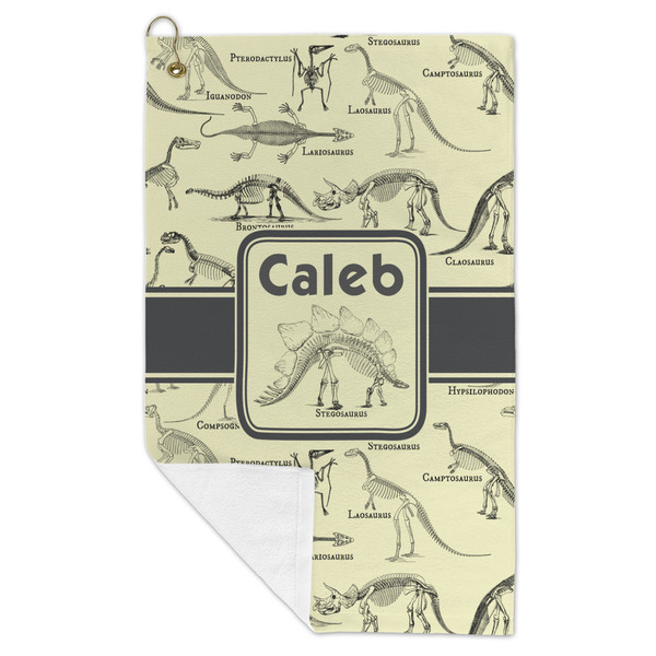 Dinosaur Skeletons Microfiber Golf Towels - FOLD