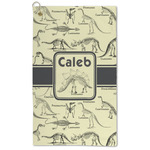 Dinosaur Skeletons Microfiber Golf Towel (Personalized)